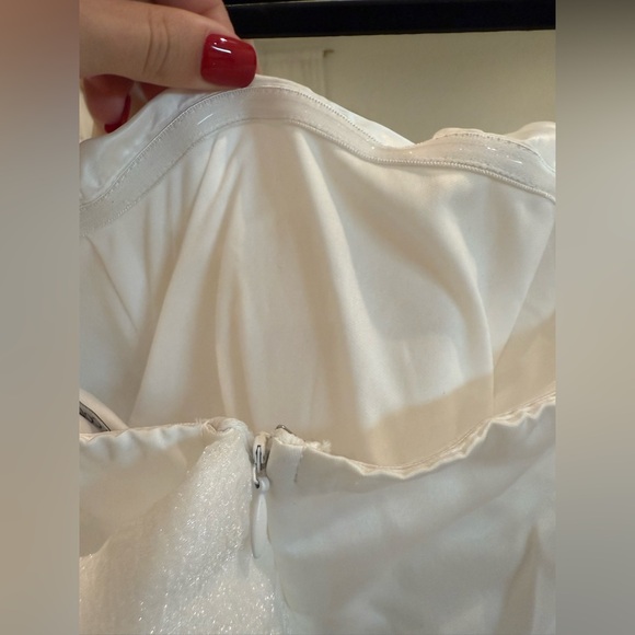 Elegant One-Shoulder Formal Gown NWOT - Picture 6 of 7